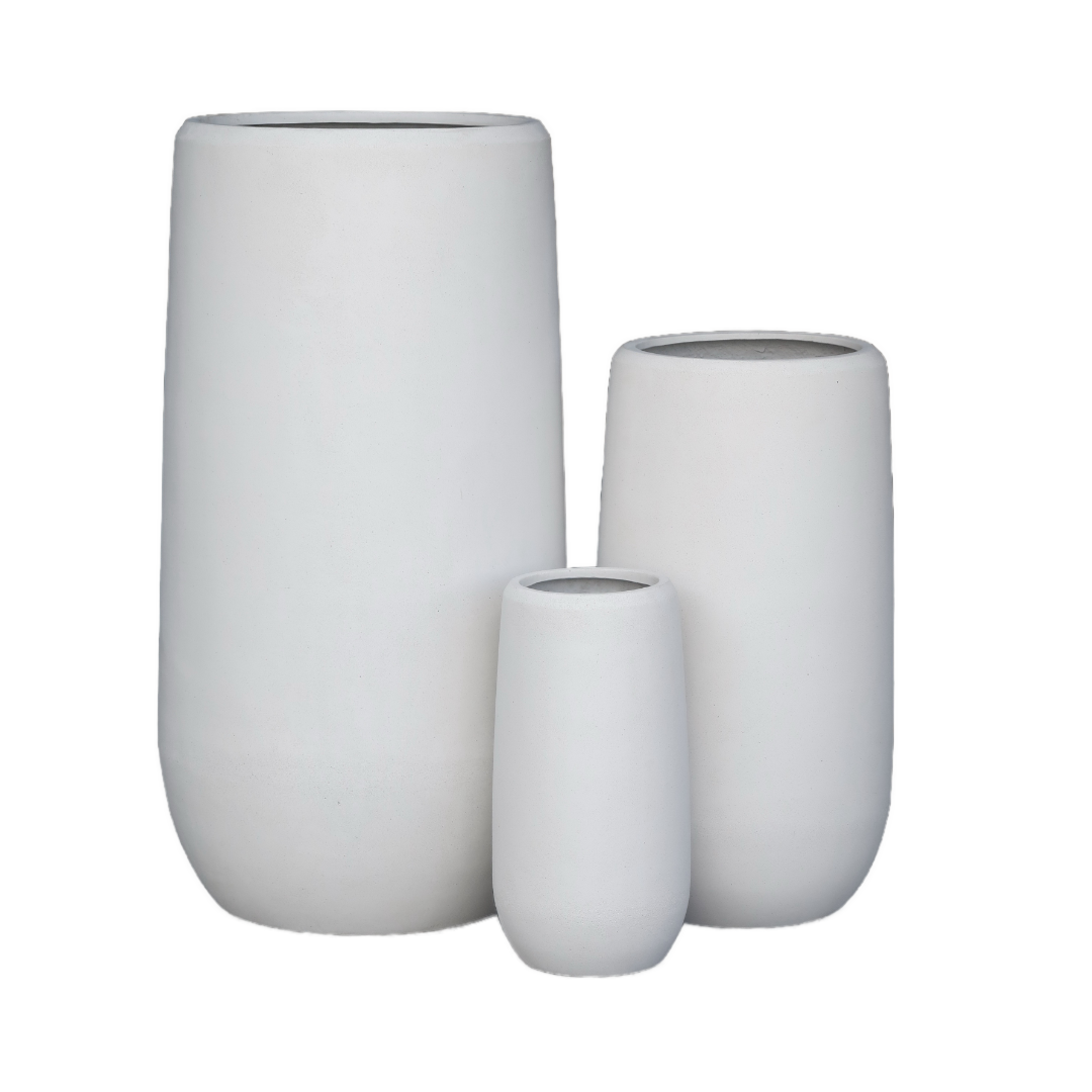 East Short Pot White